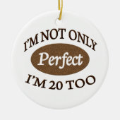 Perfect 20 jaar oud keramisch ornament (Voorkant)