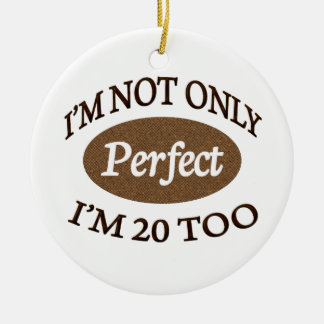 Perfect 20 jaar oud keramisch ornament