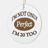 Perfect 20 jaar oud keramisch ornament (Links)