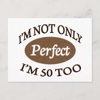 Perfect 50 jaar oud briefkaart