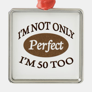 Perfect 50 jaar oud metalen ornament