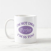 Perfect 55 jaar oud koffiemok (Links)