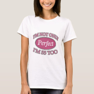 Perfect 55 jaar oud t-shirt