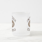 Perfect 85 jaar oud matglas koffiemok (Center)