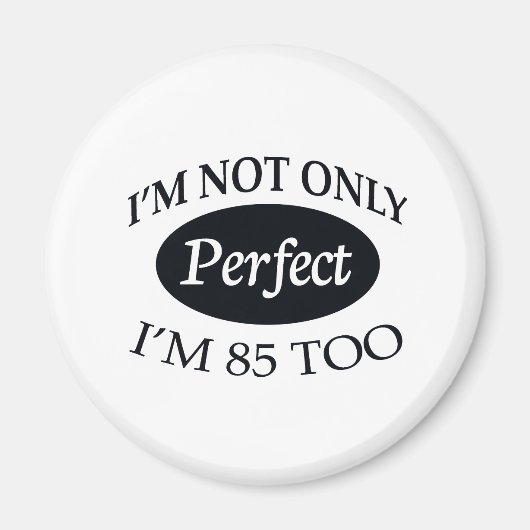 Perfect 85 magneet (Voorkant)