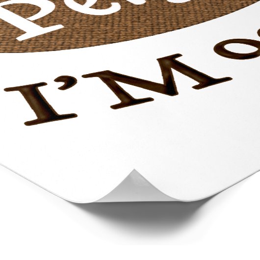 Perfect 90 jaar oud poster (Hoek)