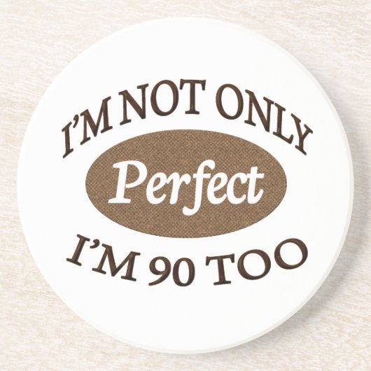 Perfect 90 jaar oud zandsteen onderzetter (Voorkant)