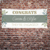 Perfect! Aangepaste verloving Banner