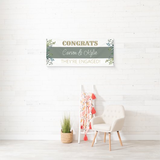 Perfect! Aangepaste verloving Banner (Insitu)