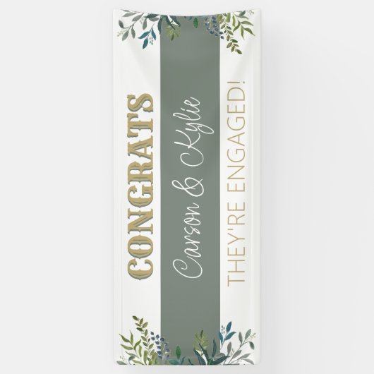 Perfect! Aangepaste verloving Banner (Verticaal)