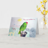 Perfect afbeelding kaart (Gele Bloem)