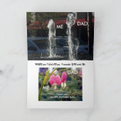 Perfect afbeelding: Papa & me Kaart (Binnen)