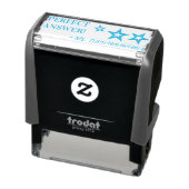 "PERFECT ANTWOORD!" Educator Rubber Stamp Zelfinktende Stempel (Product)