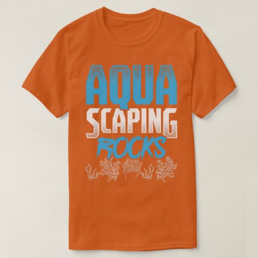 Perfect Aquascape Design Quote I Love Aquascaping T-shirt (Design voorkant)