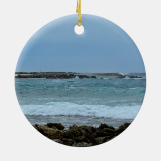 Perfect Aruba Keramisch Ornament (Achterkant)