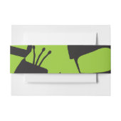 PERFECT BALANCE Bat Bar Mitzvah Band Wrap Uitnodigingen Wikkel (Voorkant Voorbeeld)