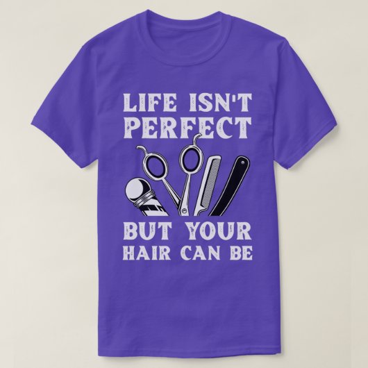 Perfect Barber Haircut Barbershop T-shirt (Design voorkant)