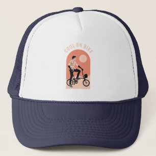 Perfect Bike Gift - Cool on Bike Trucker Pet