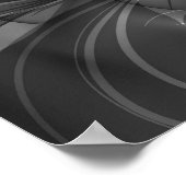 Perfect Black Teeth Smile Dentist Poster (Hoek)