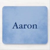 Perfect blauw perkament muismat (Voorkant)