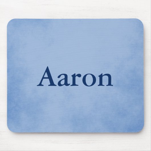 Perfect blauw perkament muismat (Voorkant)