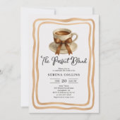 Perfect Blend Coffee Cup Vrijgezellenfeest Kaart (Voorkant)