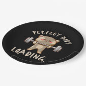 Perfect body loading... papieren bordje (Gekanteld)