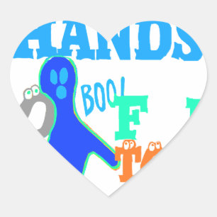 Perfect Boo. TGIF-Bedankt God zij zijn vrijdag Hak Hart Sticker