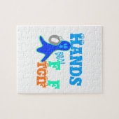 Perfect Boo. TGIF-Bedankt God zij zijn vrijdag Hak Legpuzzel (Horizontaal)