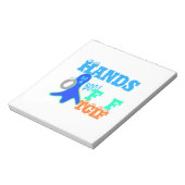 Perfect Boo. TGIF-Bedankt God zij zijn vrijdag Hak Notitieblok (Linkerzijde)