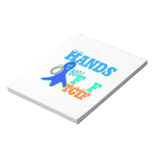 Perfect Boo. TGIF-Bedankt God zij zijn vrijdag Hak Notitieblok (Linkerzijde)