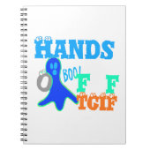 Perfect Boo. TGIF-Bedankt God zij zijn vrijdag Hak Notitieboek (Voorkant)