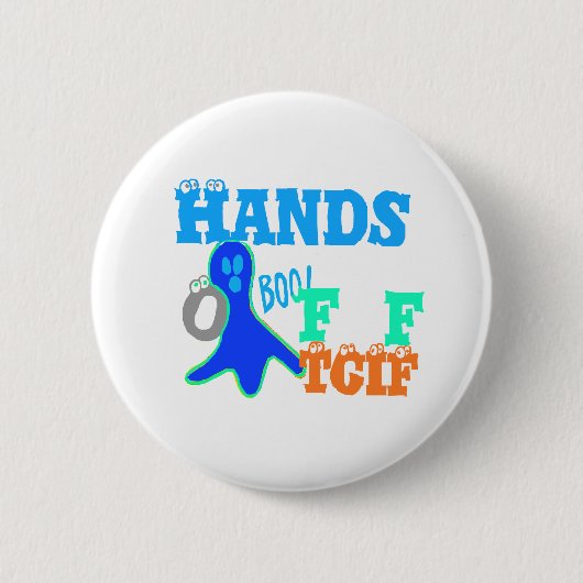 Perfect Boo. TGIF-Bedankt God zij zijn vrijdag Hak Ronde Button 5,7 Cm (Voorkant)
