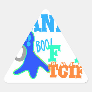 Perfect Boo. TGIF-Bedankt God zij zijn vrijdag Hak Sticker