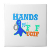 Perfect Boo. TGIF-Bedankt God zij zijn vrijdag Hak Tegeltje (Voorkant)