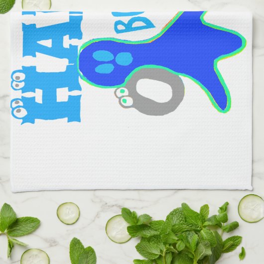 Perfect Boo. TGIF-Bedankt God zij zijn vrijdag Hak Theedoek (Gevouwen)