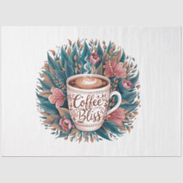 Perfect Brew Ephemera-Adverteren decoupage kunst Tissuepapier