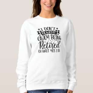 Perfect cadeau! Leuke gepensioneerde Trui