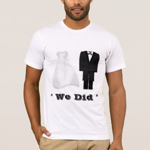 Perfect cadeau voor de Passen getrouwd T-shirt