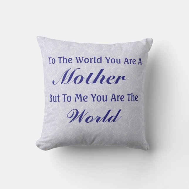 Perfect cadeau voor mam Pillow Gift Kussen (Voorkant)