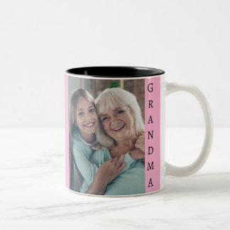 Perfect cadeau voor oma Two-Tone koffie M Tweekleurige Koffiemok
