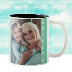 Perfect cadeau voor oma Two-Tone koffie M Tweekleurige Koffiemok