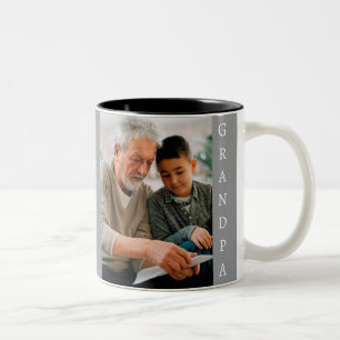 Perfect cadeau voor opa tweekleurige koffiemok