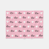 Perfect cadeau voor pasgeborenen en peuters" fleece deken (Voorkant (Horizontaal))