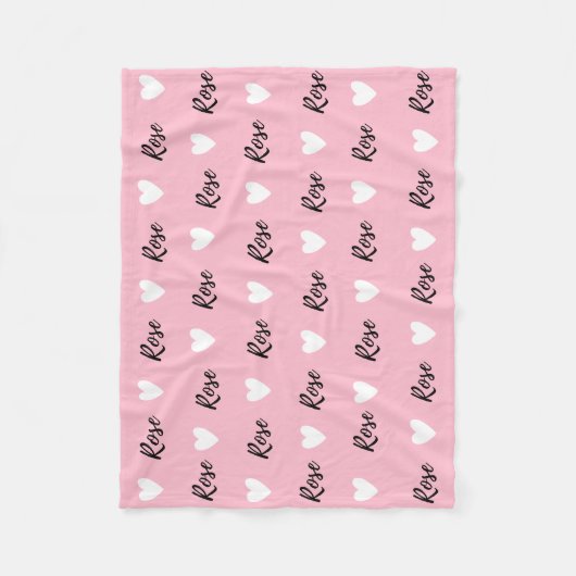 Perfect cadeau voor pasgeborenen en peuters" fleece deken (Voorkant)