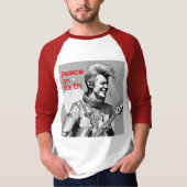 Perfect Cadeaus Peace On Earth NY Mannen Raglan Sh T-shirt (Voorkant)