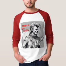 Perfect Cadeaus Peace On Earth NY Mannen Raglan Sh