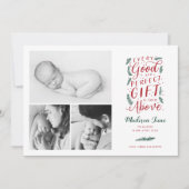 Perfect cadeautje kerstfeest kondiging feestdagenkaart (Voorkant)