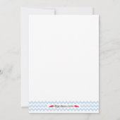 Perfect Catch Bridal Shower Invitations Kaart (Achterkant)