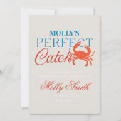 Perfect Catch – Kust Bruids Ontwerp Kaart (Voorkant)